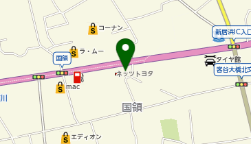 [EV]ネッツトヨタ愛媛(株) 新居浜の地図画像