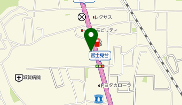 [EV](株)服部モータース Shiga BMW 本社の地図画像