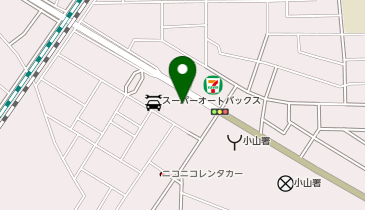 [EV](株)夢翔 スーパーオートバックス小山店の地図画像