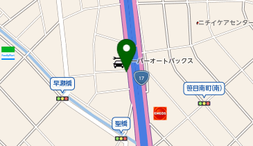 [EV](株)バッファロー スーパーオートバックスTODAの地図画像