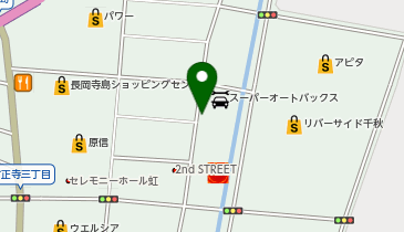 [EV](株)和田正 スーパーオートバックスNAGAOKAの地図画像