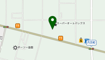[EV](株)オートバックスベネフィット スーパーオートバックス千葉長沼店の地図画像