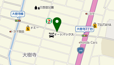 [EV](株)クライム オートバックス岡崎大樹寺の地図画像