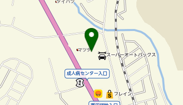 [EV](株)カーライフ大分 スーパーオートバックス大分21の地図画像