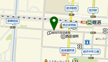 [EV]パーク24(株) タイムズ西区役所の地図画像