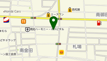 [EV]ネッツトヨタ高知(株) 高知店の地図画像
