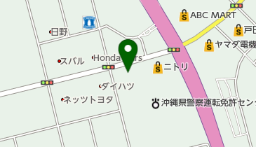 [EV]琉球日産自動車(株) 豊崎店の地図画像