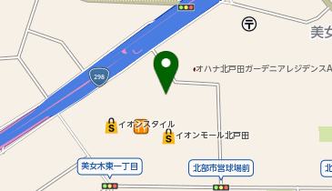 [EV]イオンリテール(株) イオンモール北戸田 (北側平面P)の地図画像