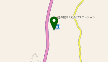 [EV]神石高原町 道の駅 さんわ182ステーションの地図画像