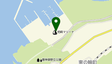 [EV](株)柏崎マリン開発 新潟県柏崎マリーナの地図画像