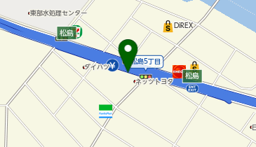 [EV]ネッツトヨタ西日本(株) ユーロード松島店の地図画像