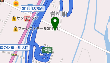 [EV]富士川町 道の駅 富士川の地図画像