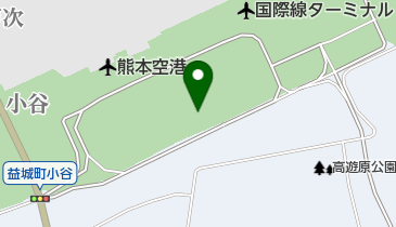 [EV](一財)空港環境整備協会 熊本事務所 阿蘇くまもと空港駐車場 (平面P1出口側)の地図画像