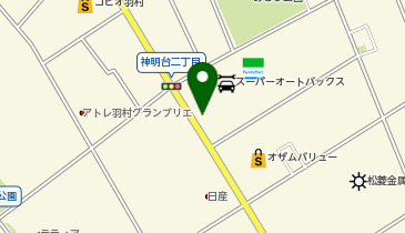 [EV](株)オートピア スーパーオートバックス羽村の地図画像