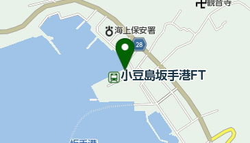 [EV]小豆島町 坂手港 駐車場の地図画像