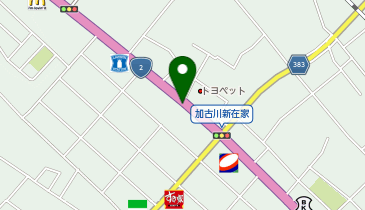 [EV]姫路三菱自動車販売(株) UCAR東加古川の地図画像