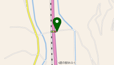 [EV]美祢市 道の駅 おふくの地図画像