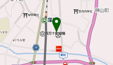 [EV]四万十町役場 東庁舎の地図画像