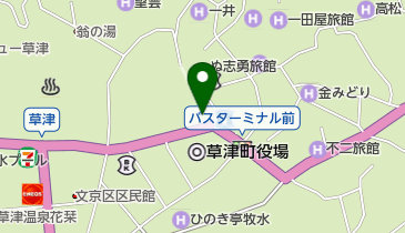 [EV]湯畑観光駐車場の地図画像