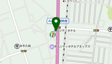 [EV](有)ユーデーシー 牛久シティホテルの地図画像