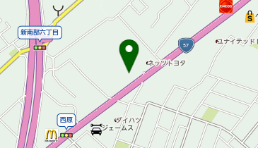 [EV]ネッツトヨタ熊本(株) ネッツワールド東バイパス店の地図画像