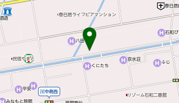 [EV]八晴商事(株) ホテル八田の地図画像