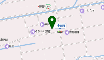[EV](有)旅館喜仙 旅館 喜仙の地図画像