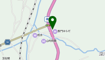 [EV]ホテル 長門はらだの地図画像