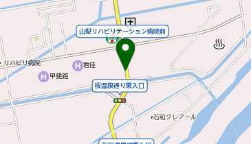 [EV](株)常磐ホテル 石和常磐ホテルの地図画像