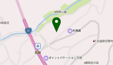 [EV]国家公務員共済組合連合会 KKR下呂しらさぎの地図画像