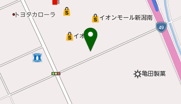 [EV]イオンリテール(株) イオンモール新潟亀田インター (平面P F区画)の地図画像