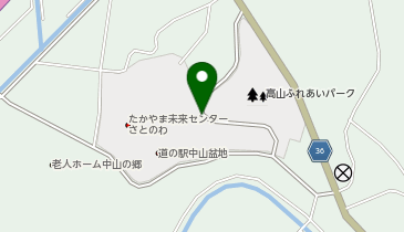 [EV]高山村 道の駅 中山盆地の地図画像