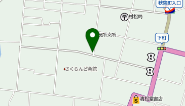 [EV]五泉市 村松支所の地図画像