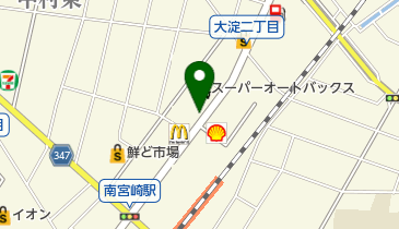 [EV]東栄産業(株) スーパーオートバックス宮崎南店の地図画像