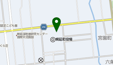 [EV]幌延町 町役場の地図画像