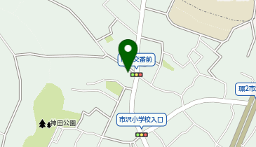 [EV]パーク24(株) タイムズグリーンヒル市沢の地図画像