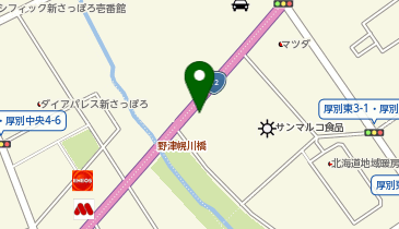 [EV]光洋自動車(株) Volkswagen新札幌の地図画像