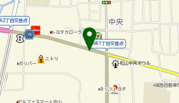 [EV]ファーレン松山(株) Volkswagen松山の地図画像