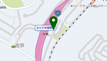 [EV]奈良トヨタ(株) Volkswagen平城山の地図画像