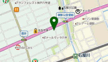 [EV](株)阪神サンヨーホールディングス Volkswagen神戸東の地図画像