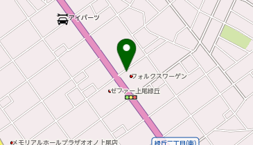 [EV]上尾自動車工業(株) Volkswagen上尾の地図画像