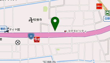 [EV](株)ティーシーエス Volkswagen日野万願寺の地図画像