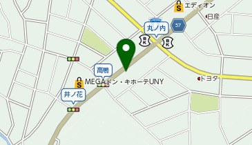 [EV]トヨタカローラ名古屋(株) Volkswagen豊明の地図画像