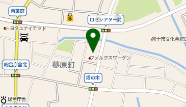 [EV]サーラカーズジャパン(株) Volkswagen富士の地図画像