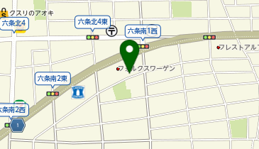 [EV](株)ファーレン富山 Volkswagen岐阜六条の地図画像