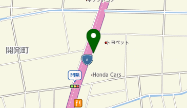 [EV]福井トヨタ(株) Volkswagen福井ルート8の地図画像