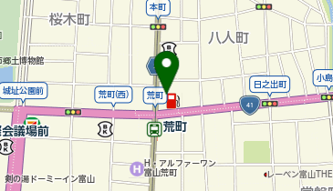 [EV]トヨタモビリティ富山(株) 本町EVステーションの地図画像