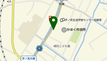 [EV]かほく市役所の地図画像