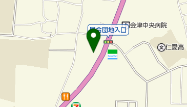 [EV]福島日産自動車(株) 会津一箕町店の地図画像