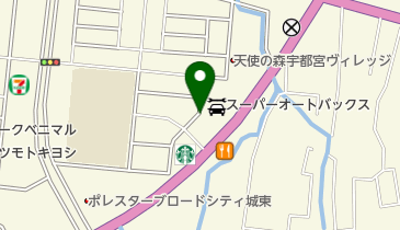 [EV](株)夢翔 スーパーオートバックス宇都宮店の地図画像